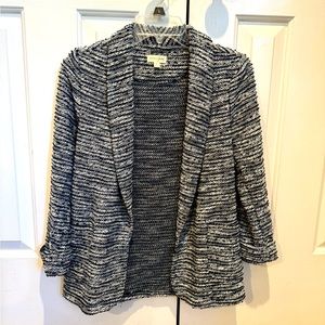 Maison Jules Sweater Blazer Size Small